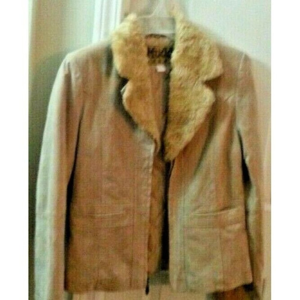 MUDD Brand Women's Suede Leather Jacket Size S